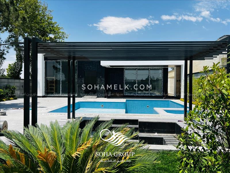 1000 متر باغ ویلا مدرن و لوکس در منطقه صفادشت 