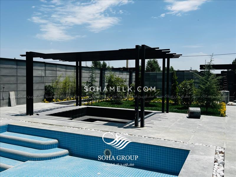 1000 متر باغ ویلا مدرن و لوکس در منطقه صفادشت 