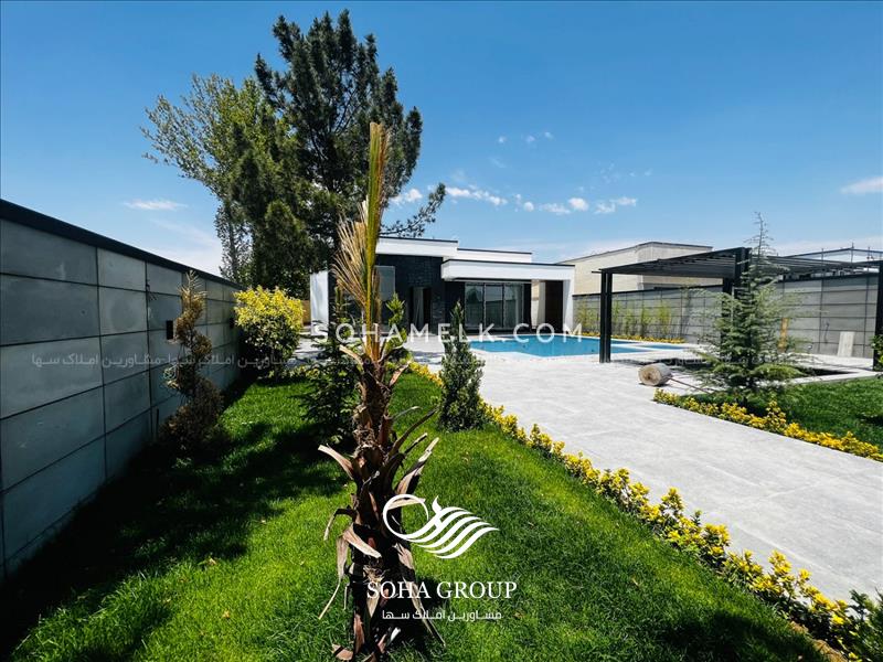 1000 متر باغ ویلا مدرن و لوکس در منطقه صفادشت 