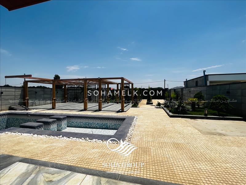 1000 متر باغ ویلا مدرن و زیبا داخل مجموعه ویلایی در منطقه صفادشت 