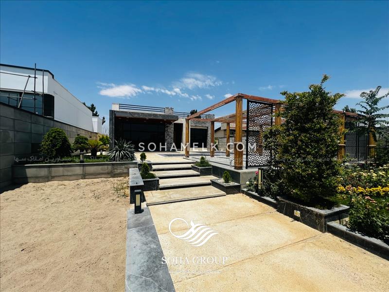 1000 متر باغ ویلا مدرن و زیبا داخل مجموعه ویلایی در منطقه صفادشت 