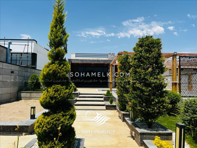 1000 متر باغ ویلا مدرن و زیبا داخل مجموعه ویلایی در منطقه صفادشت 