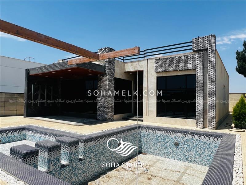 1000 متر باغ ویلا مدرن و زیبا داخل مجموعه ویلایی در منطقه صفادشت 