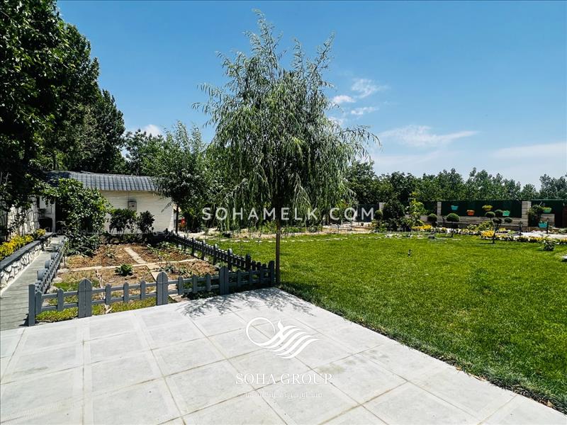 رهن واجاره سالانه  باغ ویلا 1000متری  با معماری جذاب در منطقه صفادشت