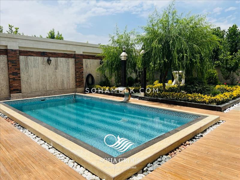470متر باغ ویلا مدرن در منطقه سرسبز خوشنام ملارد