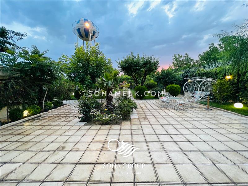 1600متر باغ ویلا فوق العاده زیبا و چشمگیر در لم آباد ملارد