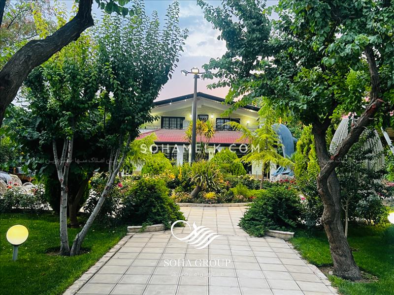 1600متر باغ ویلا فوق العاده زیبا و چشمگیر در لم آباد ملارد