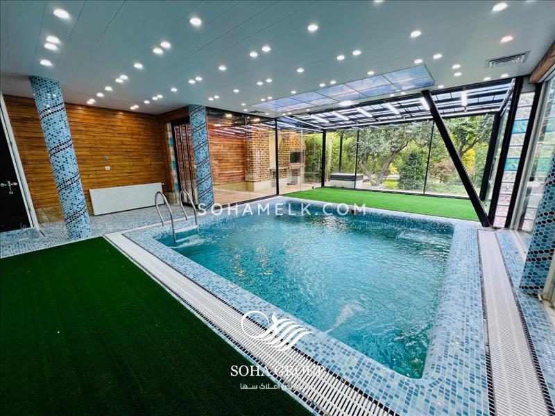 520متر باغ ویلا لاکچری و مدرن در کهنز شهریار