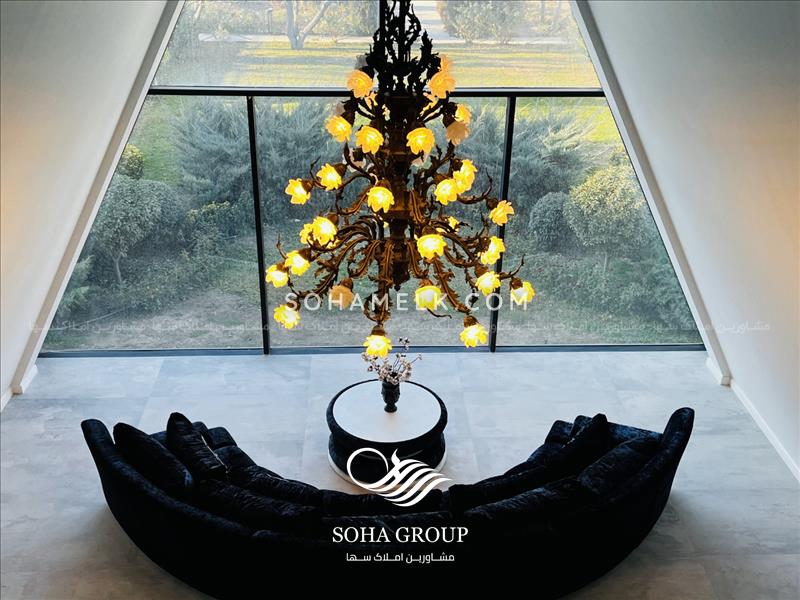 1500 متر باغ ویلا با معماری اروپایی و بسیار لوکس در قلب شهریار