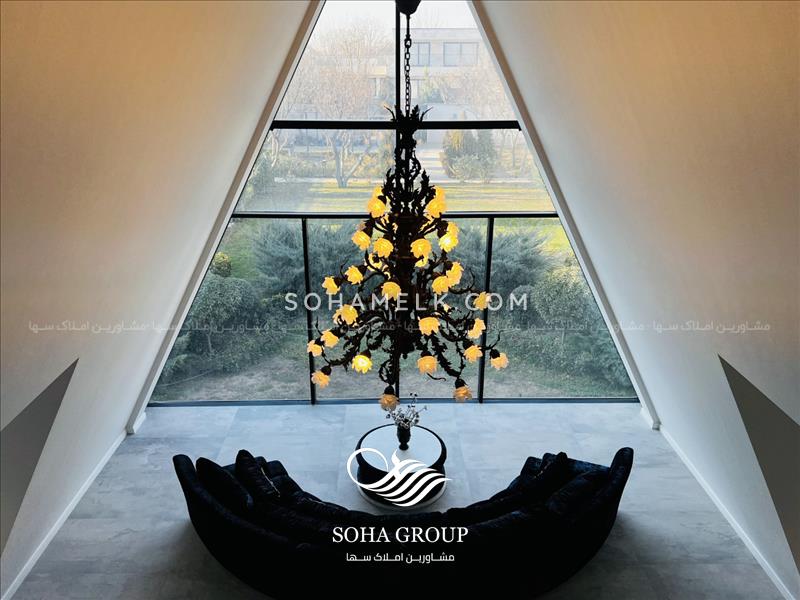 1500 متر باغ ویلا با معماری اروپایی و بسیار لوکس در قلب شهریار