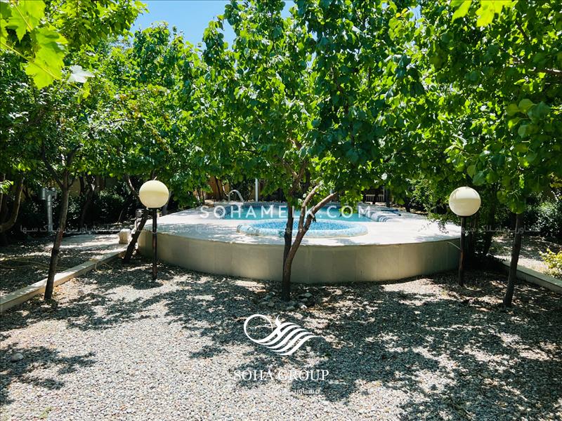 1250 متر باغ ویلا سرسبز داخل مجموعه ویلایی در اسفندآباد ملارد