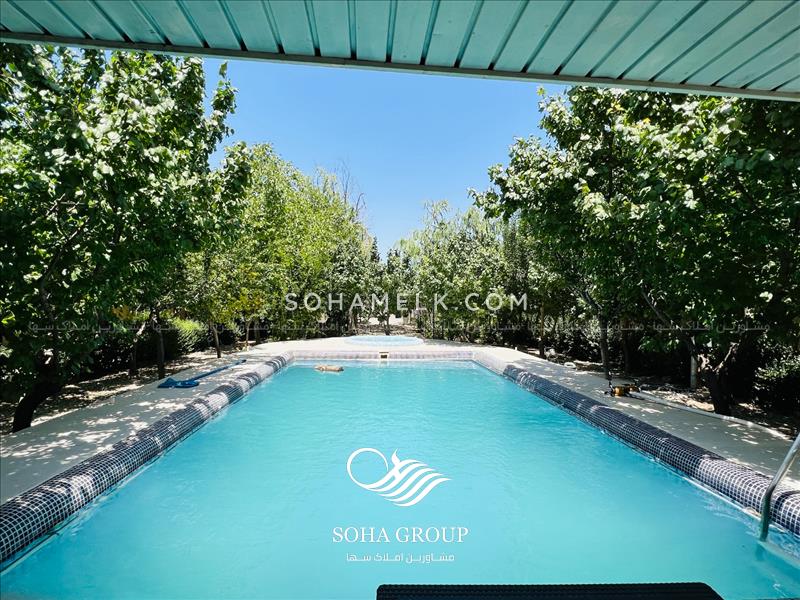 1250 متر باغ ویلا سرسبز داخل مجموعه ویلایی در اسفندآباد ملارد