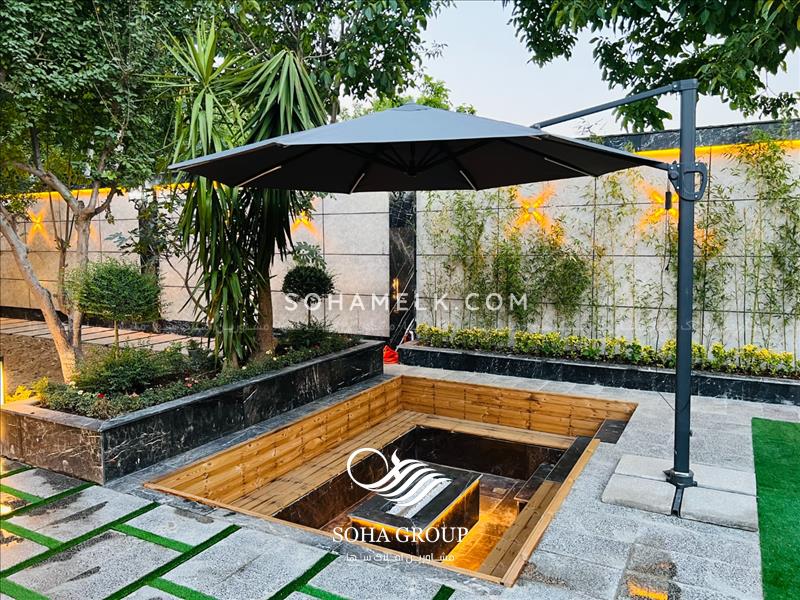 850 متر باغ ویلا مدرن و لوکس در منطقه قشلاق ملارد