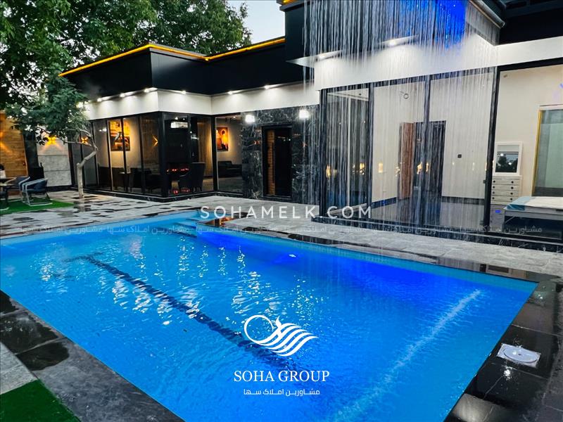 850 متر باغ ویلا مدرن و لوکس در منطقه قشلاق ملارد