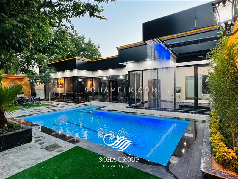 850 متر باغ ویلا مدرن و لوکس در منطقه قشلاق ملارد