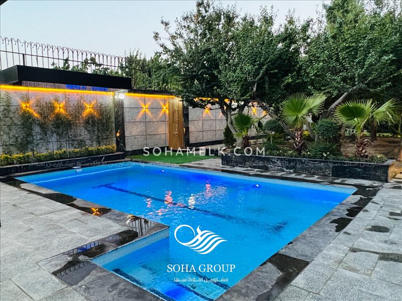 850 متر باغ ویلا مدرن و لوکس در منطقه قشلاق ملارد