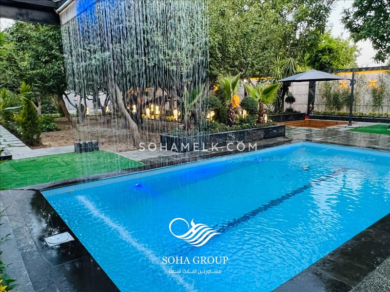 850 متر باغ ویلا مدرن و لوکس در منطقه قشلاق ملارد