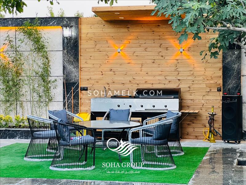 850 متر باغ ویلا مدرن و لوکس در منطقه قشلاق ملارد