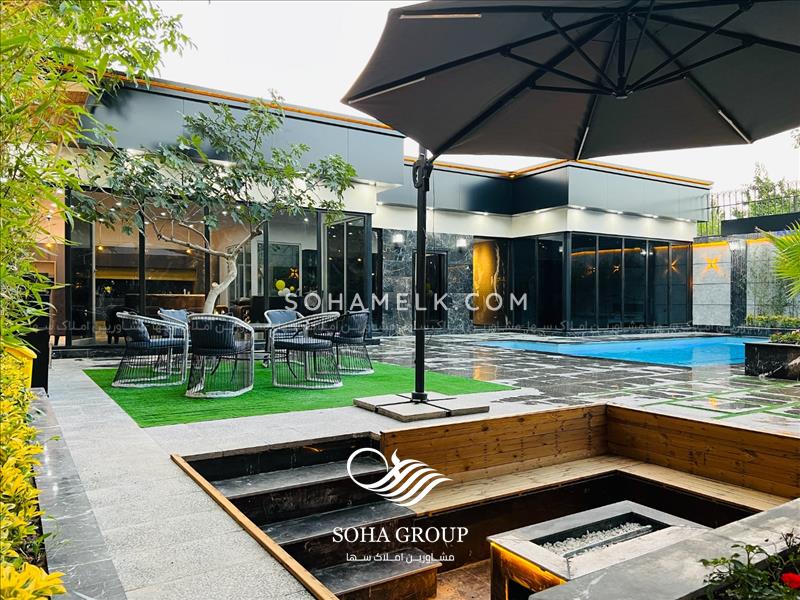 850 متر باغ ویلا مدرن و لوکس در منطقه قشلاق ملارد