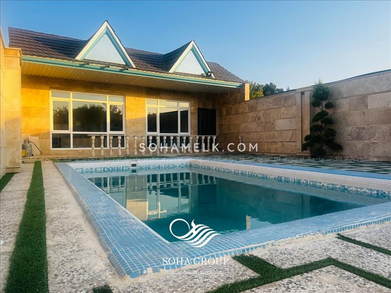 580 متر باغ ویلا داخل مجموعه ویلایی در ویلادشت ملارد