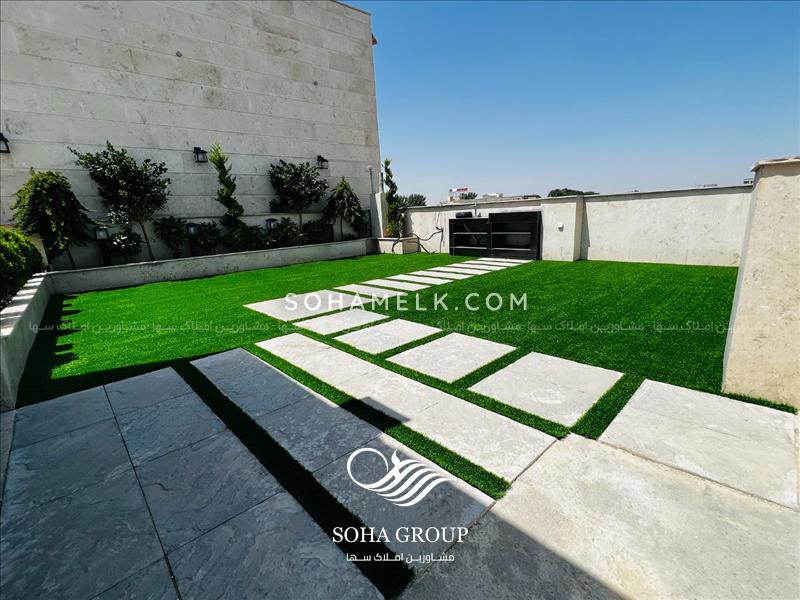 600 متر باغ ویلا فوق العاده مدرن و لوکس در ملارد ویلای شمالی