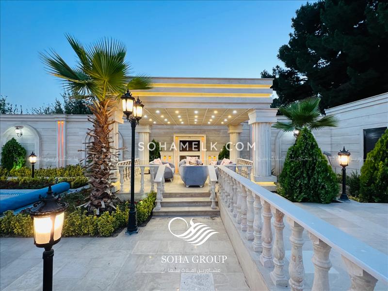 900 متر باغ ویلا لوکس و لاکچری در ملارد ویلای جنوبی