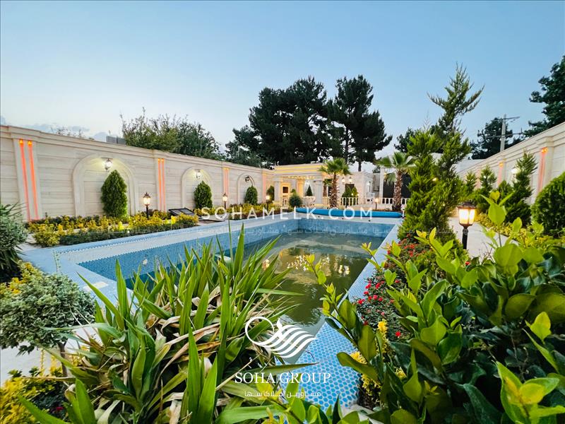 900 متر باغ ویلا لوکس و لاکچری در ملارد ویلای جنوبی