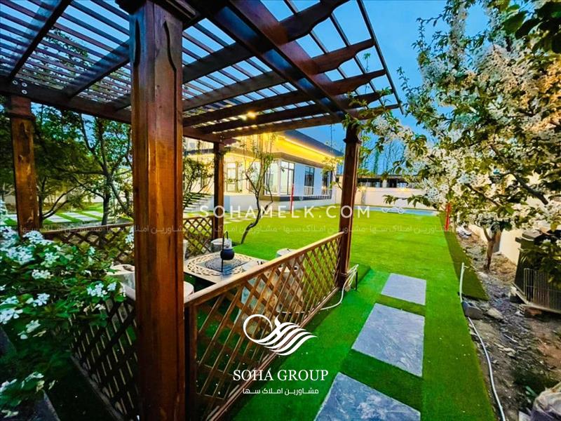 1156متر باغ ویلا  مدرن و سرسبز در خوشنام ملارد