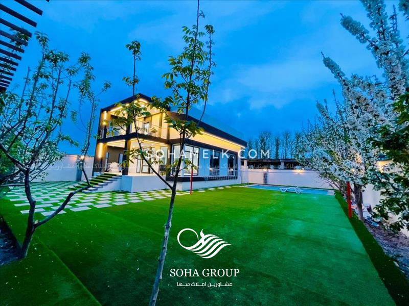 1156متر باغ ویلا  مدرن و سرسبز در خوشنام ملارد