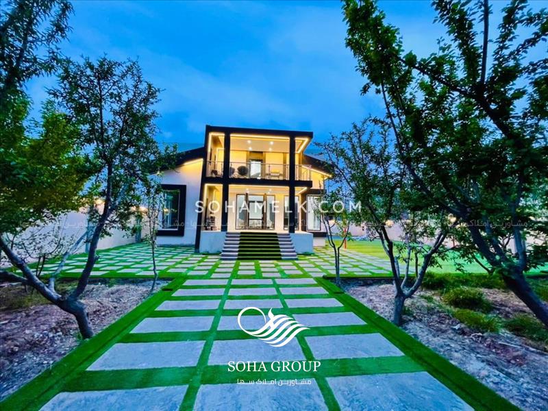 1156متر باغ ویلا  مدرن و سرسبز در خوشنام ملارد