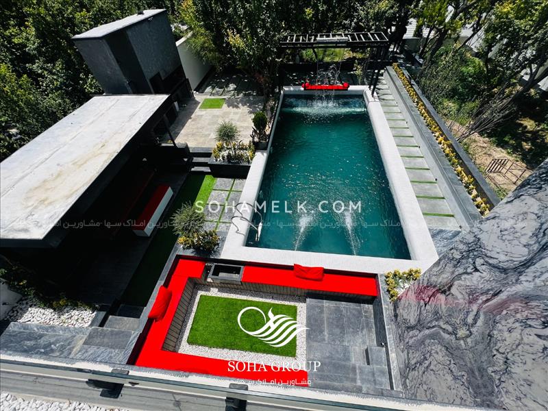 1000 متر باغ ویلا با معماری مدرن و زیبا در کردزار شهریار