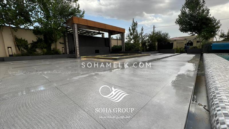 900 متر باغ ویلا مدرن و زیبا در تهراندشت کرج