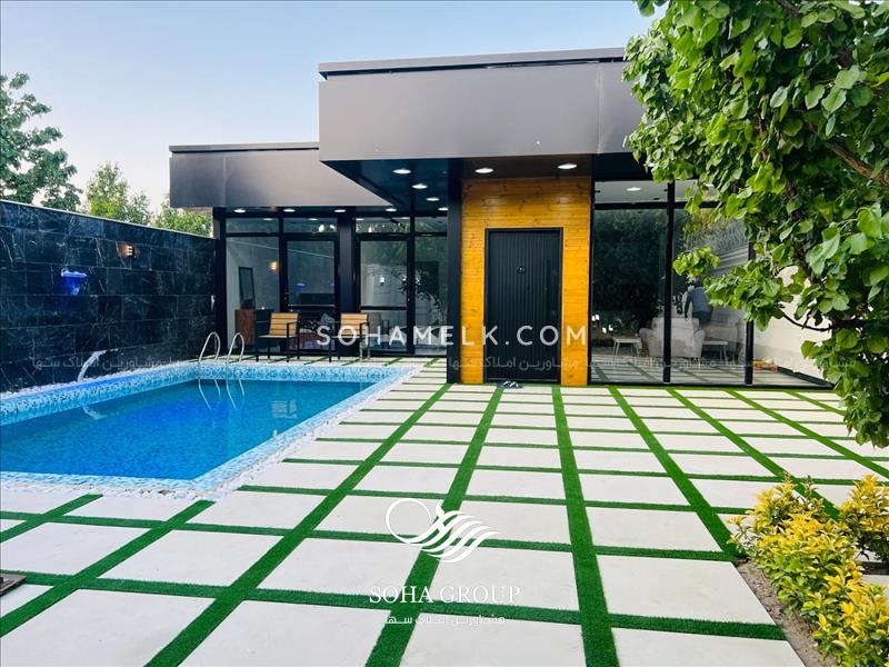 500 متر باغ ویلا مدرن داخل مجموعه ویلایی در لم آباد ملارد 