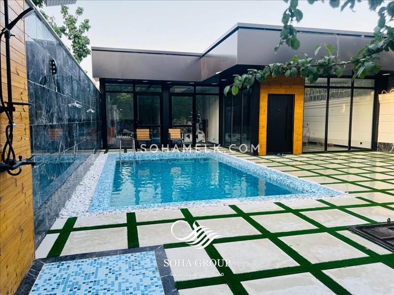 500 متر باغ ویلا مدرن داخل مجموعه ویلایی در لم آباد ملارد 