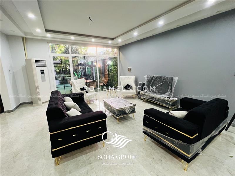 580 متر باغ ویلا فوق العاده زیبا در لم آباد ملارد