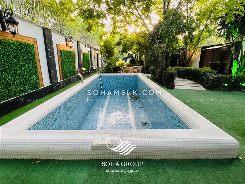 580 متر باغ ویلا فوق العاده زیبا در لم آباد ملارد