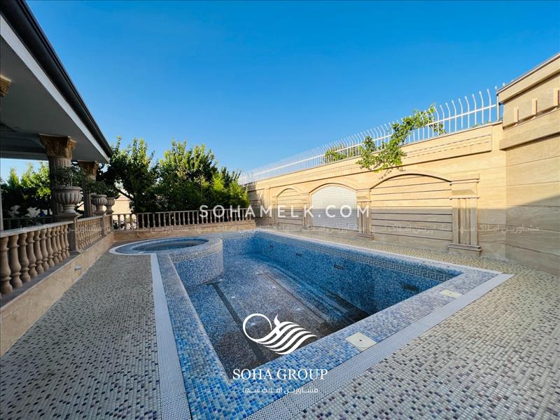 1000 متر باغ ویلا لوکس و زیبا در رزکان شهریار