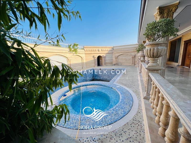 1000 متر باغ ویلا لوکس و زیبا در رزکان شهریار