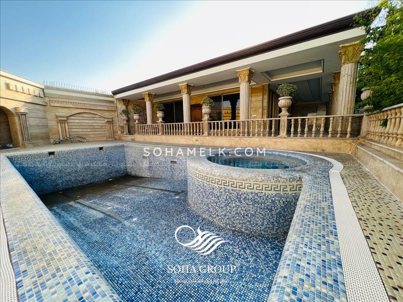 1000 متر باغ ویلا لوکس و زیبا در رزکان شهریار