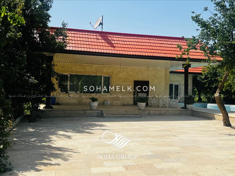 3840 متر باغ ویلا  سرسبز و زیبا در لم آباد ملارد