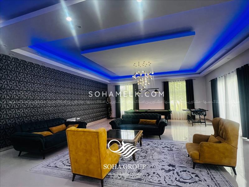 3840 متر باغ ویلا  سرسبز و زیبا در لم آباد ملارد