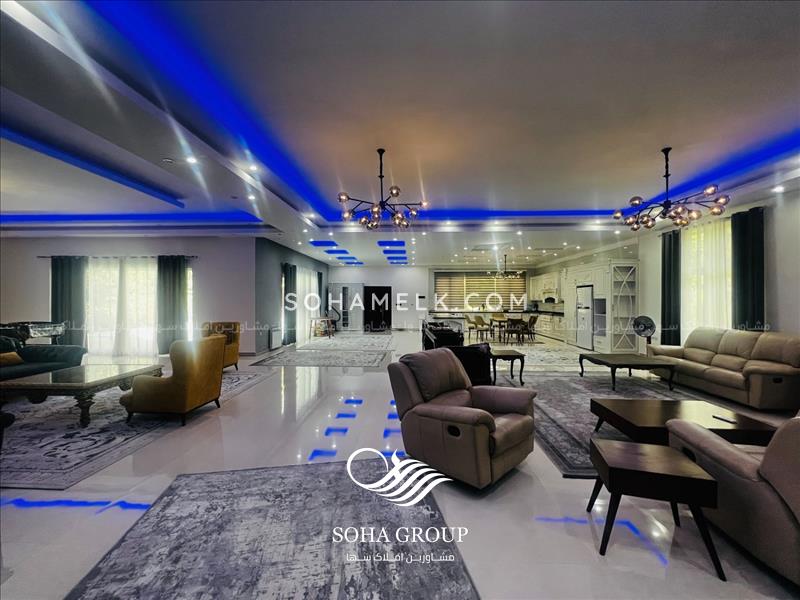 3840 متر باغ ویلا  سرسبز و زیبا در لم آباد ملارد