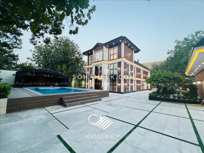 1800 متر باغ ویلا سوپرلوکس و لاکچری در منطقه شهریار 