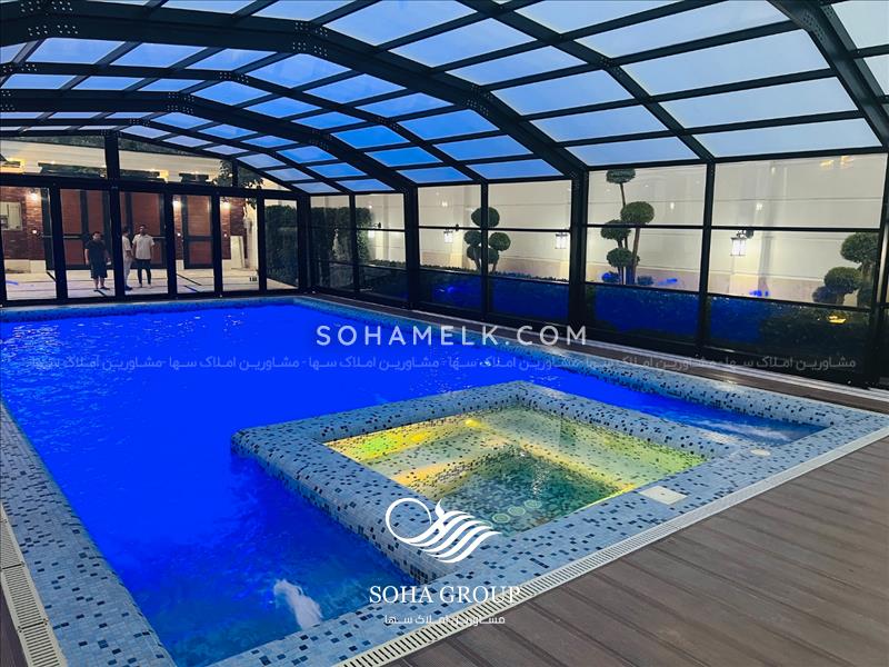 1800 متر باغ ویلا سوپرلوکس و لاکچری در منطقه شهریار 