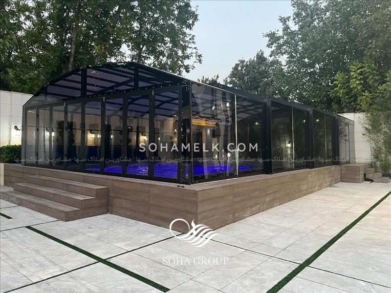 1800 متر باغ ویلا سوپرلوکس و لاکچری در منطقه شهریار 