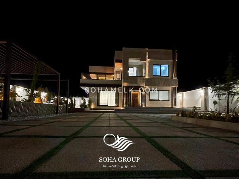 1000 متر باغ ویلا مدرن و زیبا در شهرک زعفرانیه جنوب کردان