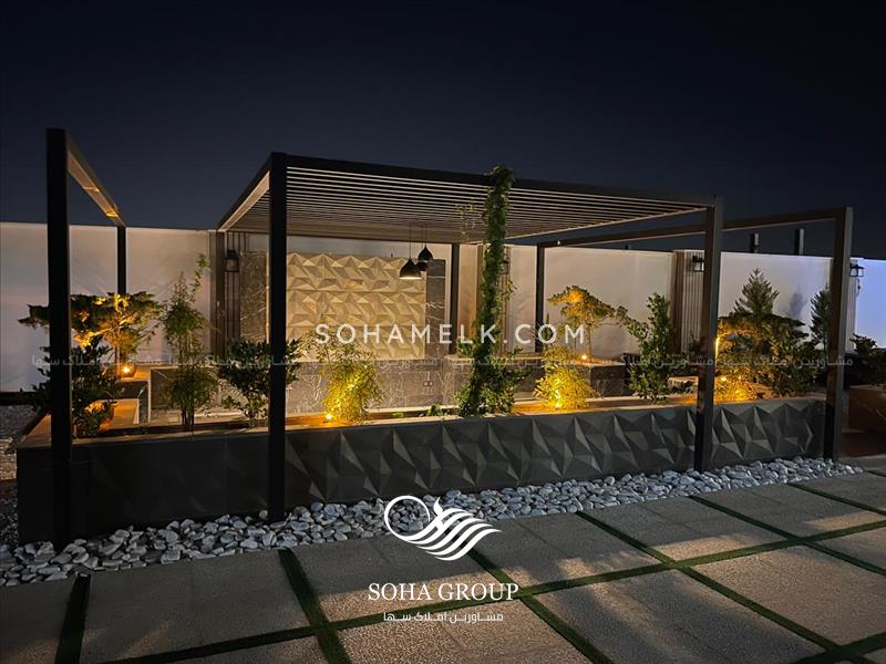 1000 متر باغ ویلا مدرن و زیبا در شهرک زعفرانیه جنوب کردان