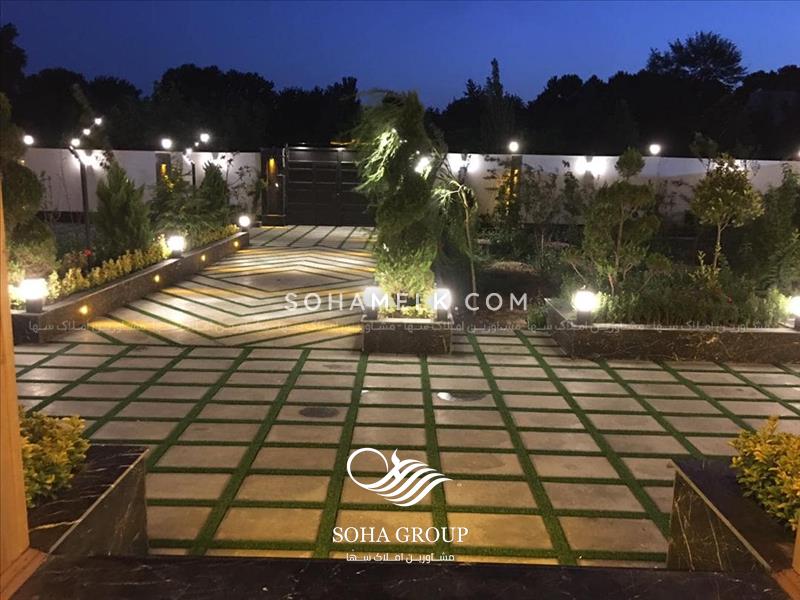 1120 متر باغ ویلا مدرن و زیبا در منطقه صفادشت