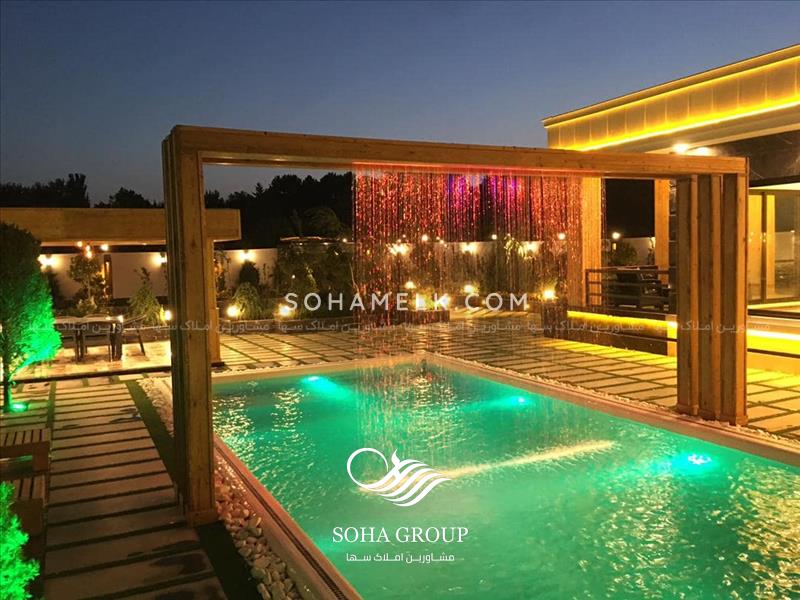 1120 متر باغ ویلا مدرن و زیبا در منطقه صفادشت