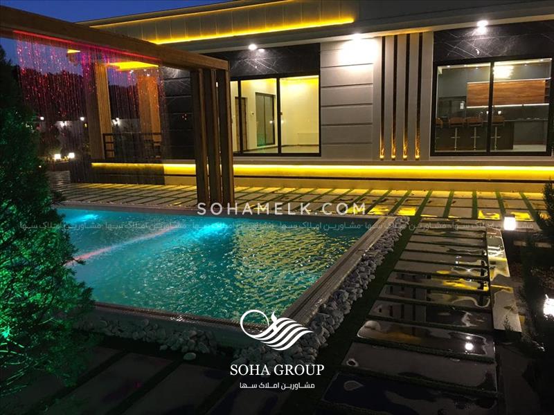 1120 متر باغ ویلا مدرن و زیبا در منطقه صفادشت